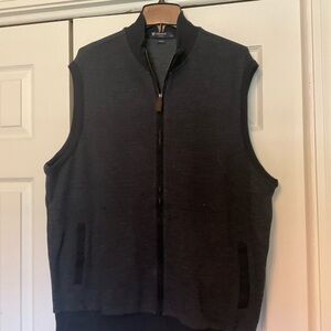 Daniel Cremieux Navy Zip-Up Vest